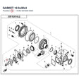 GASKET 12.5x30x4 product image