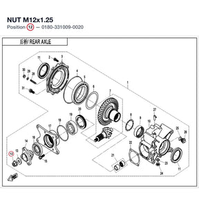 NUT M12x1.25 product image