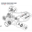 COUPLER, REAR GEAR CASE product image