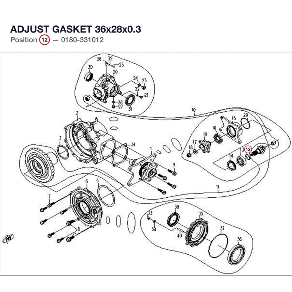 ADJUST GASKET product image