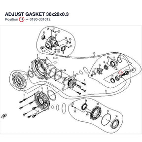 ADJUST GASKET product image