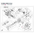 O-SEAL RING 151x3 product image