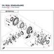 OIL SEAL SD465x90x9NS product image