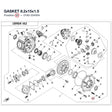 GASKET 8.2x15x1.5 product image