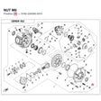 NUT M8 product image