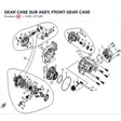 GEAR CASE SUB ASSY, FRONT GEAR CASE product image