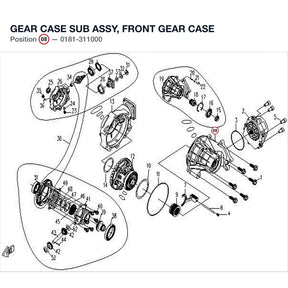 GEAR CASE SUB ASSY, FRONT GEAR CASE product image