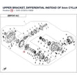 UPPER BRACKET, DIFFERENTIAL product image