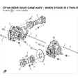 CF188 REAR GEAR CASE ASSY - WHEN STOCK IS 0 THIS ITEM IS NO LONGER AVAILABLE product image