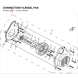 CONNECTION FLANGE, FAN product image
