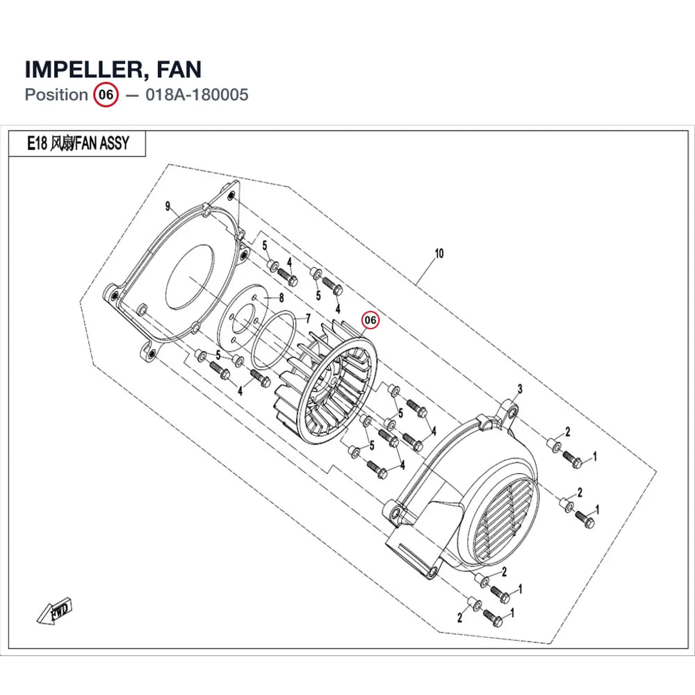 IMPELLER, FAN product image