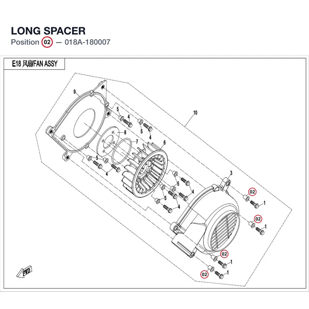 LONG SPACER product image