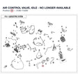 AIR CONTROL VALVE, IDLE - NO LONGER AVAILABLE product image