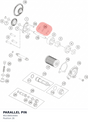 Diagram preview: PARALLEL PIN (90238003000)