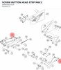Diagram preview: SCREW BUTTON HEAD STEP M6X1 (J9000006018U0)