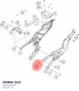 Diagram preview: DOWEL D14 (90130003007)