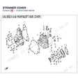 STRAINER COVER product image