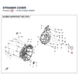 STRAINER COVER product image