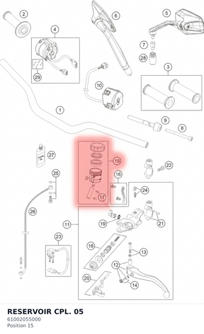 Diagram preview: RESERVOIR CPL.              05 (61002055000)