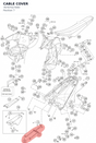Diagram preview: CABLE COVER (76707027000)