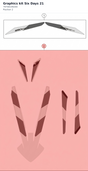 Diagram preview: Graphics kit Six Days 21 (79708199200)