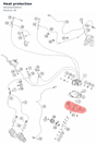 Diagram preview: Heat protection (A61042040010)