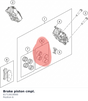 Diagram preview: Brake piston cmpl. (61713019000)