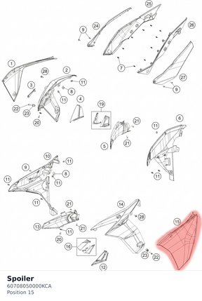 Diagram preview: Spoiler (60708050000KCA)