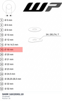 Diagram preview: SHIM 16X20X0,10 (50180006)