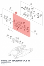 Diagram preview: SWING ARM DEFLECTION CPL.8  09 (6900408004433S)