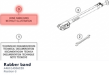 Diagram preview: Rubber band (A46014086030)