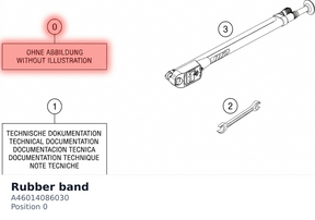 Diagram preview: Rubber band (A46014086030)