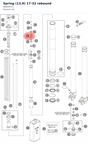 Diagram preview: Spring (13,9) 17-32 rebound (48600511)