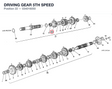 DRIVING GEAR 5TH SPEED