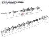 DRIVING GEAR 5TH SPEED