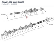 COMPLETE MAIN SHAFT
