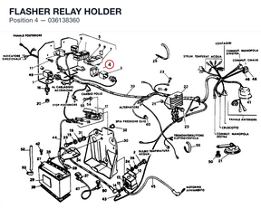 FLASHER RELAY HOLDER