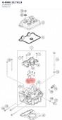 Diagram preview: O-RING 23,7X1,9 (J770023019)