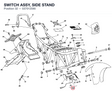 SWITCH ASSY, SIDE STAND