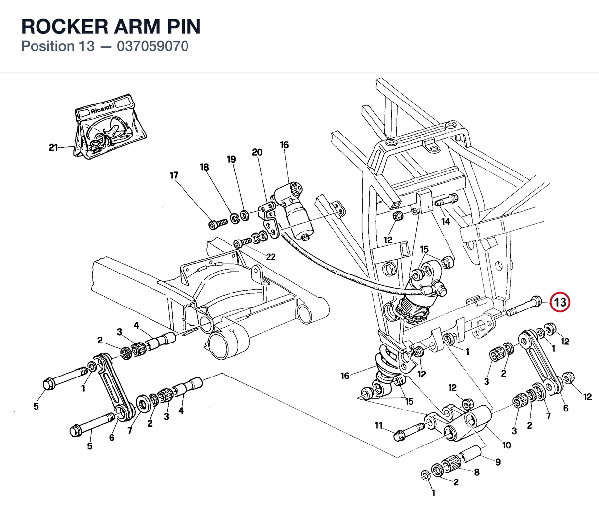 ROCKER ARM PIN