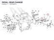PEDAL, GEAR CHANGE