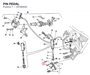 PIN PEDAL