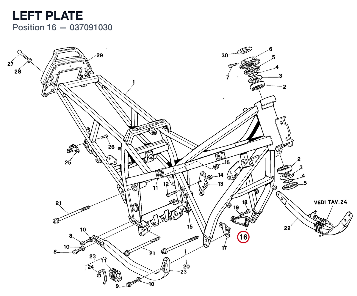 LEFT PLATE