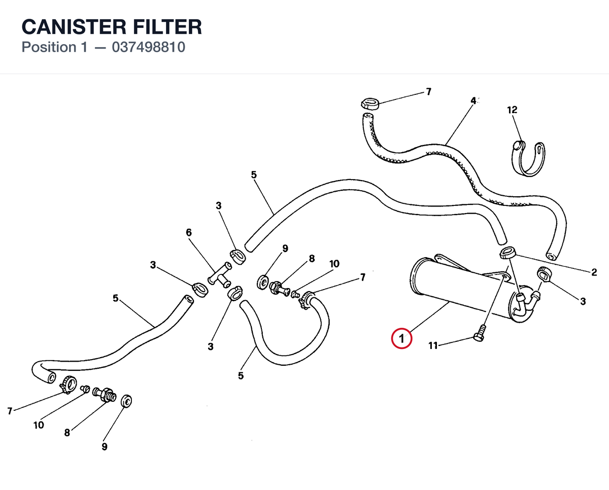 CANISTER FILTER