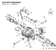 CAP WITH BEARING