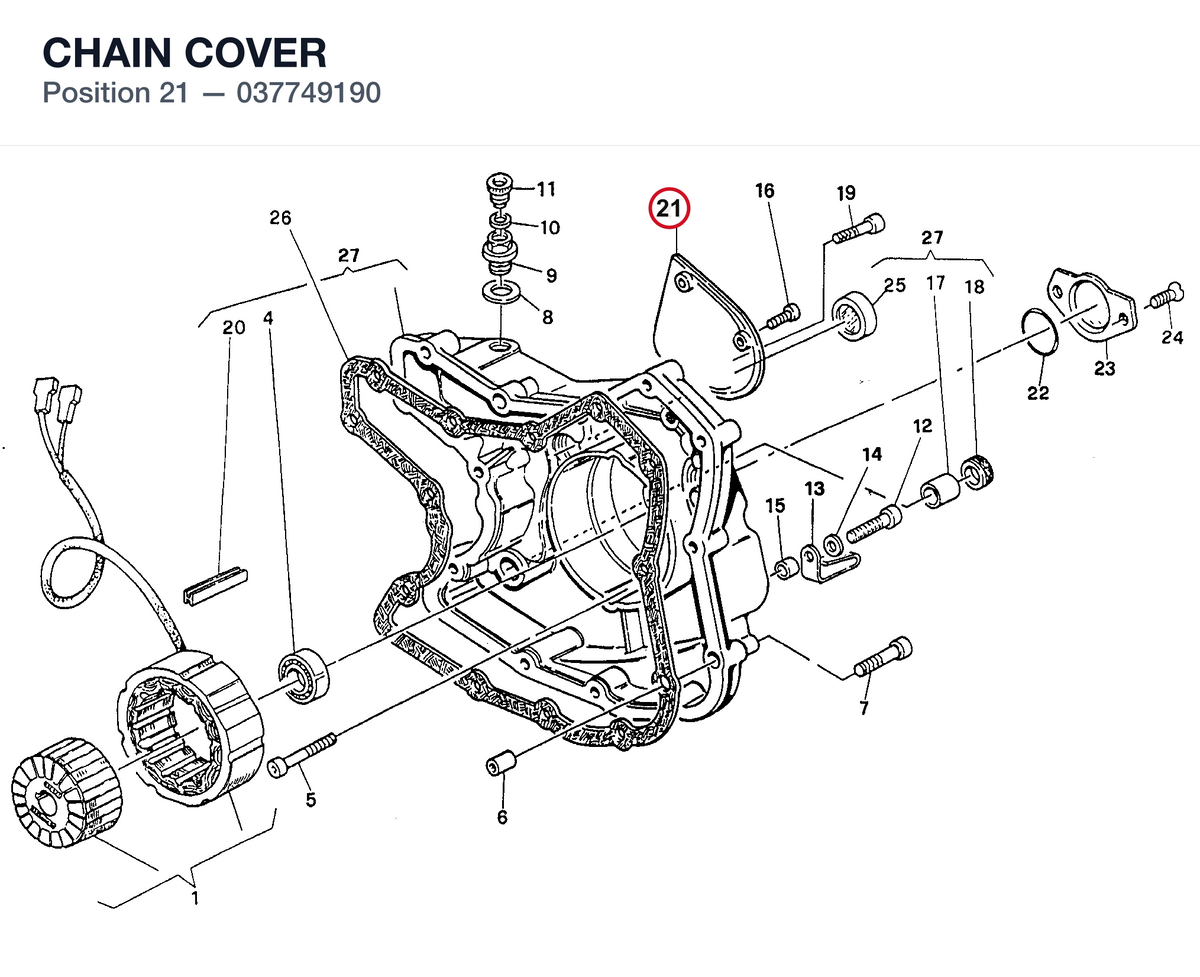 CHAIN COVER