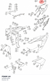 Diagram preview: FOAM LH (94508018060)