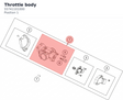 Diagram preview: Throttle body (55741101000)