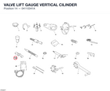 VALVE LIFT GAUGE VERTICAL CILINDER