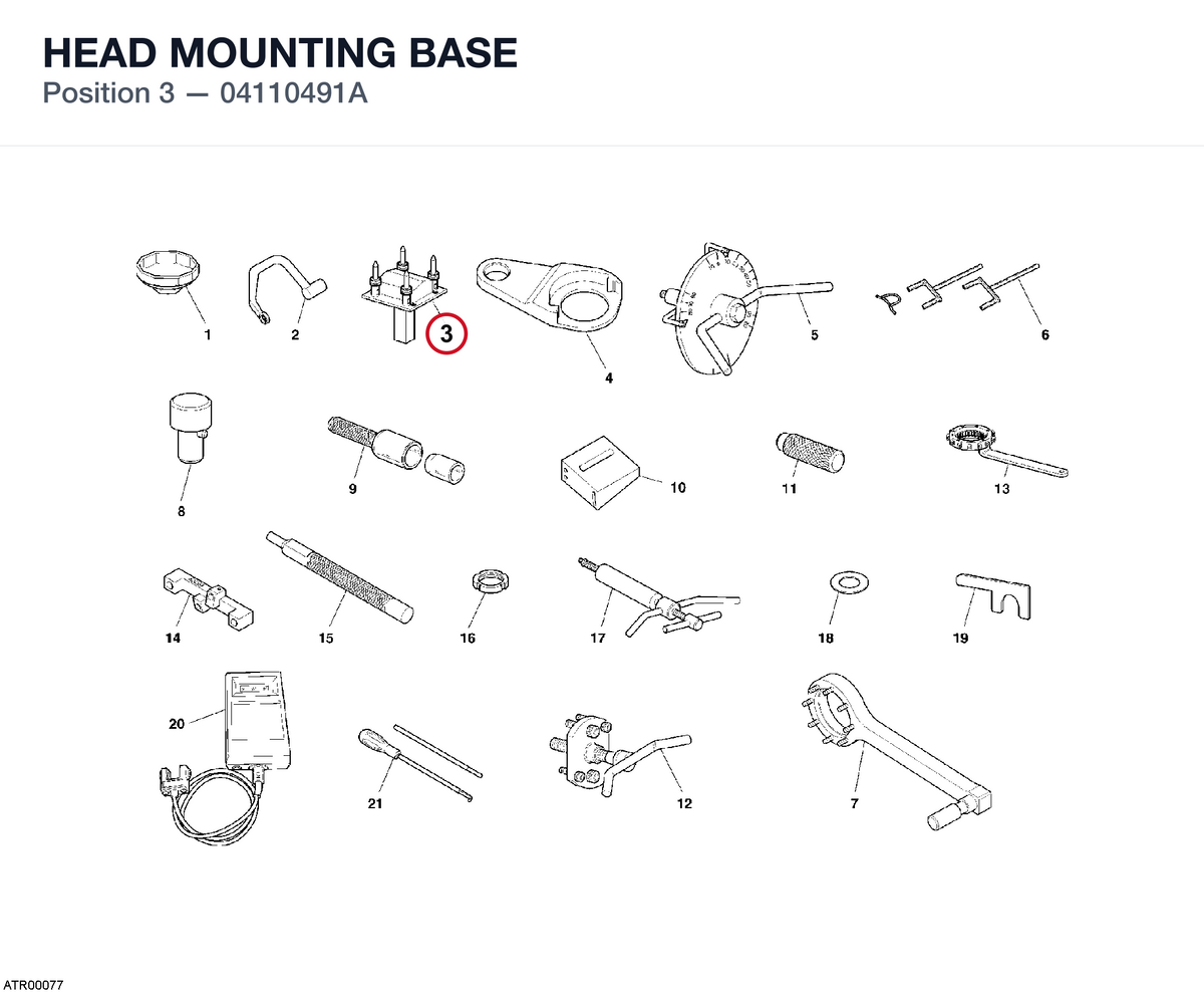 HEAD MOUNTING BASE